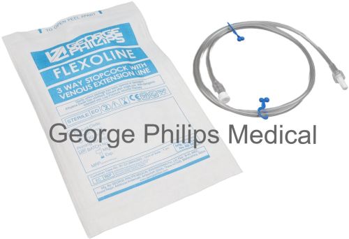 PVC Extension Lines 3 Way Stop Cock, Packaging Type : Cartoon