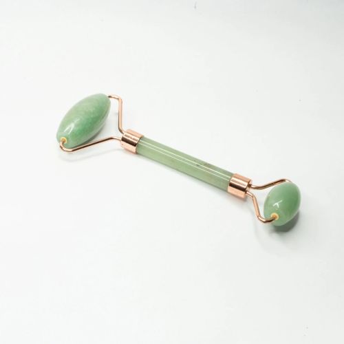 Green Aventurine Jadeite Roller Face Healing Roller For Facial Massages
