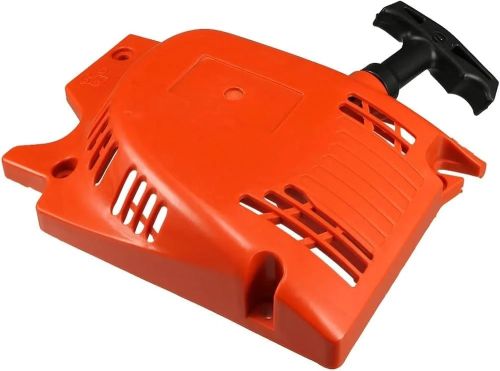 Orange Chainsaw Starter
