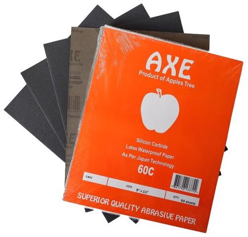 60C Axe Silicon Carbide Waterproof Polish Paper