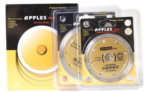 Rim Continuous Marble Saw Blade 4 & 5 for Stone, Etc