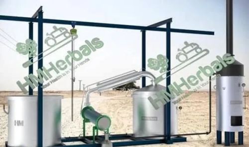 HM Herbals Steam Distillation Unit