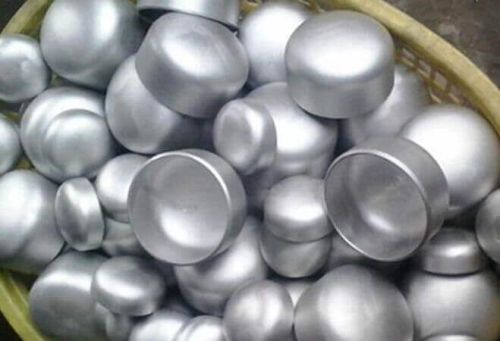 ASME B16.9 End Caps, Color : Silver for Pipe Fittings
