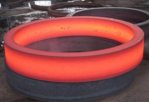 Die Steel Forged Seamless Rolled Rings, Color : Metallic
