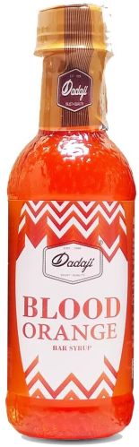 Dadaji Blood Orange Mocktail Bar Syrup, Color : Bright