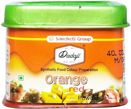 Dadaji Food Colour Orange Red