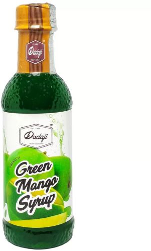 Dadaji Green Mango Syrup for Flavoring Beverages
