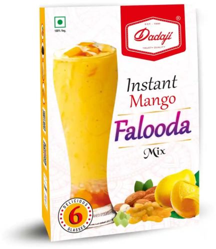 Dadaji Mango Falooda Mix, Color : Yellow, Packaging Type : Packet