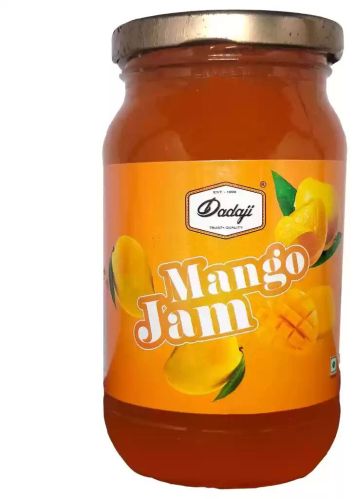 Dadaji Mango Jam, Color : Yellow, Packaging Type : Jar