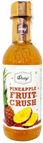 Dadaji Pineapple Fruit Crush, Packaging Type : Bottle