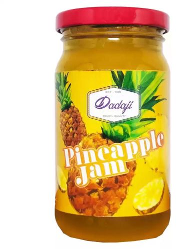 Dadaji Pineapple Jam, Packaging Type : Glass Jar