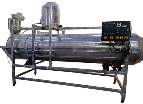 SS Masala Coater Masala Mixture, Capacity : 200 Kg/HR