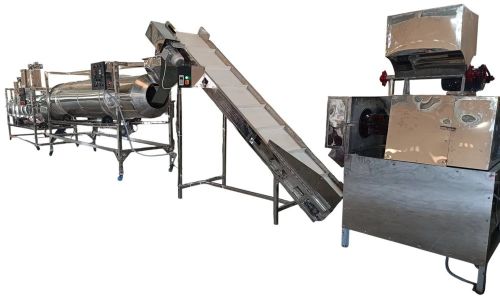 Soya Puffs Corn Ring Making Complete Line