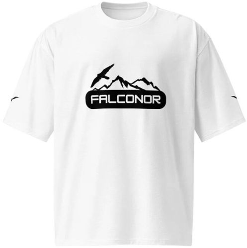 Falconor Horizon - Oversized Heavyweight t-shirt, Color : Assorted