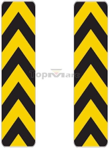 Retro Reflective Hazard Marker Sign Board