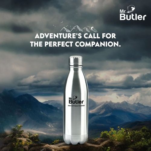 Thermosteel Bottle Classic, Color : Silver