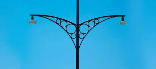 Metal Ornamental Pole, Color : Vintage/rustic