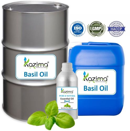 Basil Oil for Aromatherapy, Hair & Scalp Care