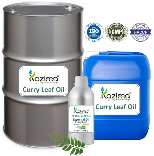 Curry Leaf Oil, Color : Yellow-green for Aromatherapy, Skincare, Etc
