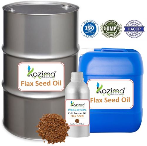 Flax Seed Oil, Color : Brown Or Golden
