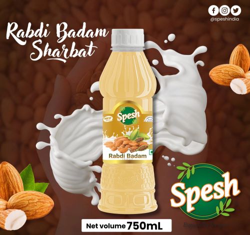 Rabdi Badam Sharbat, Packaging Type : Bottle