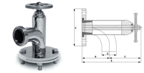 SS Angular Valves