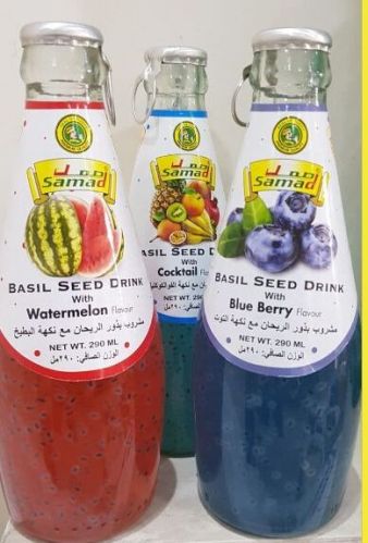 Fruit Syrups Samad Basil Seed Drink