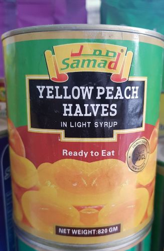 Samad Yellow Peach Halves in Light Syrup