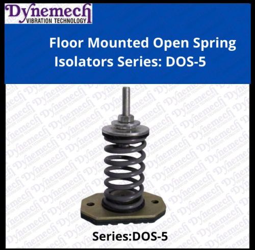 Dynemech Floor Mounted Open Spring Isolator Series DOS 5