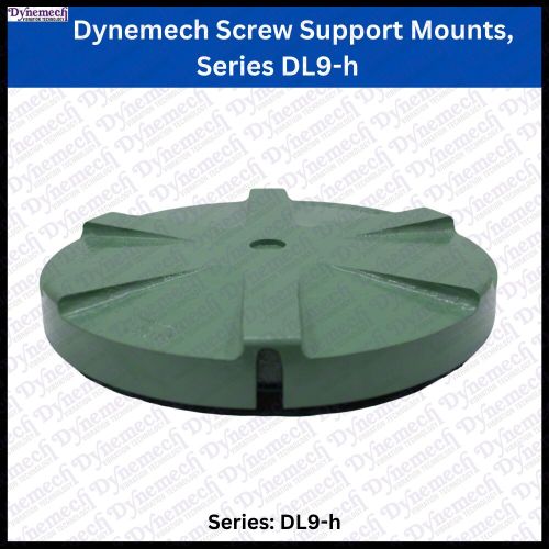 Dynemech Low Profile Leveling Machine Mount with Light-Duty Vibration Pad Series DL9-h