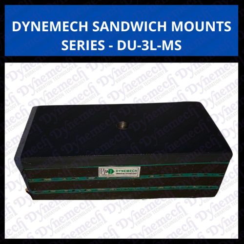 Dynemech Vibration Damping Sandwich Mount Series DU 3L MS