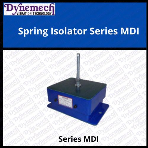 Dynemech Industrial-Grade Enclosed Spring Vibration Damping Units Series Mdi