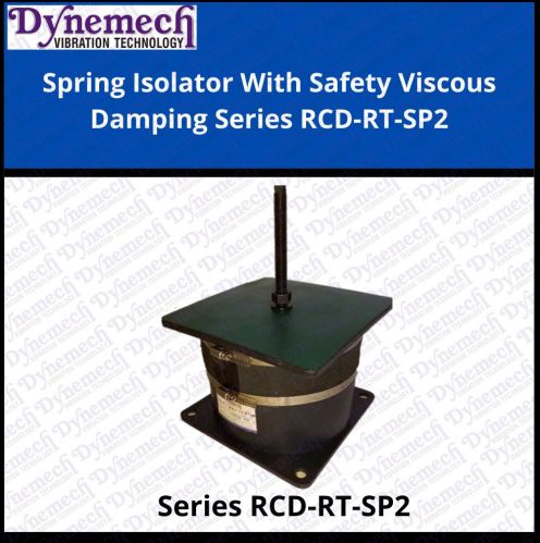 Dynemech Round Spring Vibration Isolators with Damping Series RCD-RT-SP2