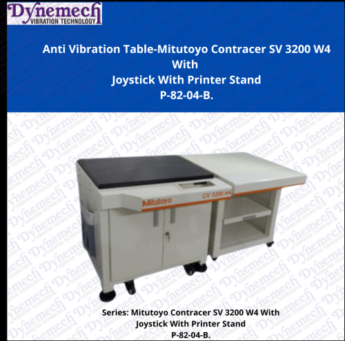 Dynemech Precision Measuring Metrology Instrument Anti Vibration Tables for SV 3200 W4, P-82-04-B
