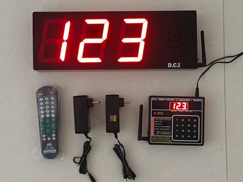 Dci Wireless Token Display System 0-10sqm, Lamp Type : LED