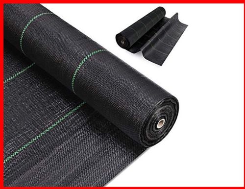 PP Woven Ground Cover, Color : Black