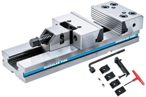 Hard Steel Yuva Modular Precision Machine Vice for Milling, Vmc