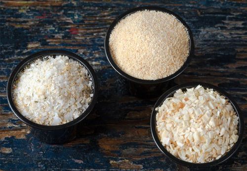 Dehydrated White Onions