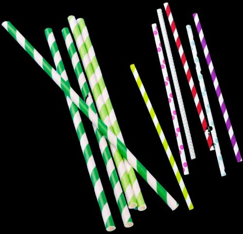 100% Food-grade White Paper Straw for Hot Cold Beverages