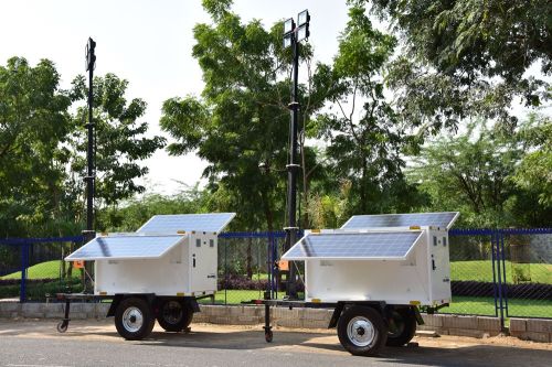 Solar Movable Light Tower - PSLT-400