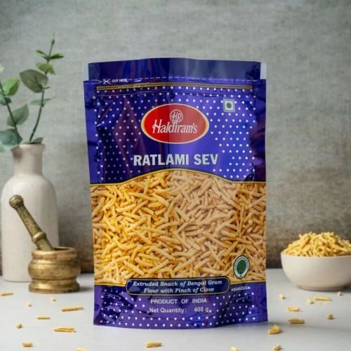Haldiram's Gram Flour Ratlami Sev, Packaging Type : Pouch