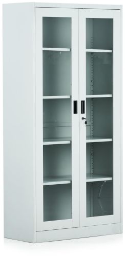 Cupboard KD-036 Swing Glass Door With Four Shelves