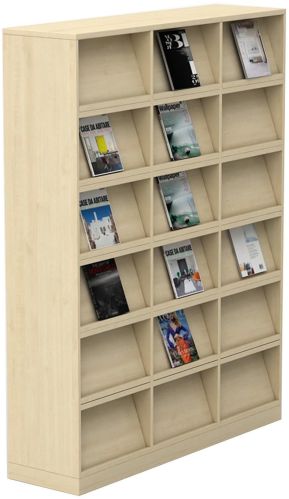 Wood Magazine Racks Small, Medium, Large