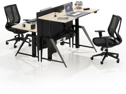 Stealth Height Adjustable Workstation for Office, Interior Design
