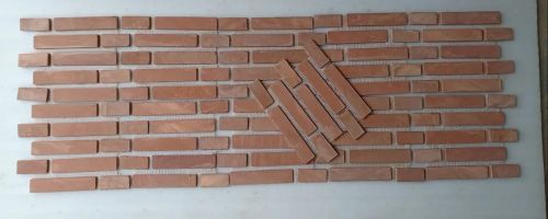 Axiom Exports Red Brick Stone Wall Cladding 12x12 Inches
