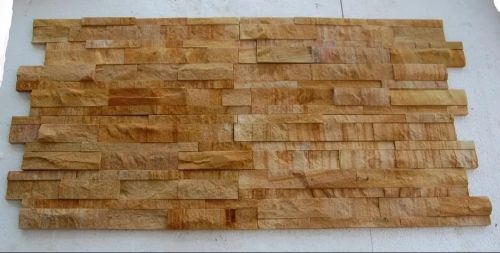 Axiom Exports Rock Face Teakwood Stone Wall Panel