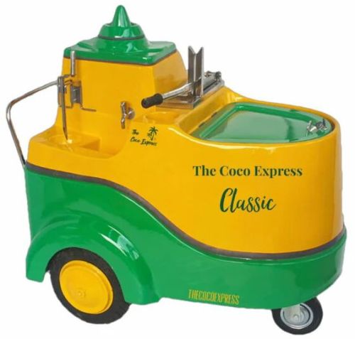 100% Virgin Fibreglass Classic Coconut Water Vending Cart