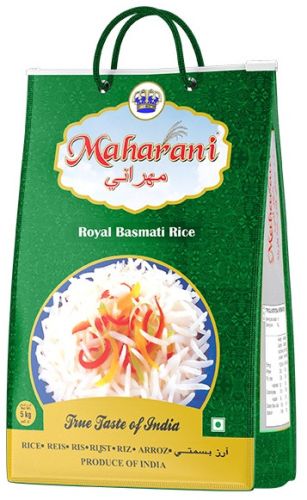 Long-grain Maharani Royal Basmati Rice (Golden Sella)