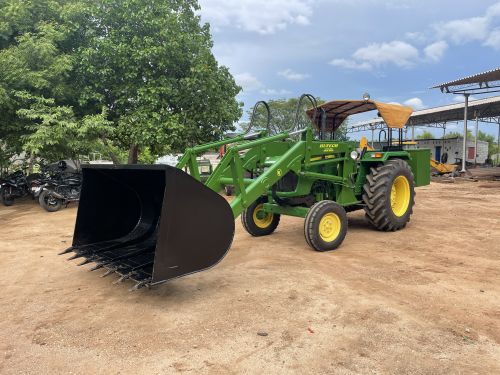 Powder Coated Mild Steel Coal Bucket Loader