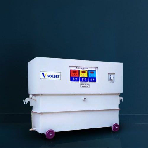 Volset Oil Cooled Three Phase Servo Voltage Stabilizer for Home